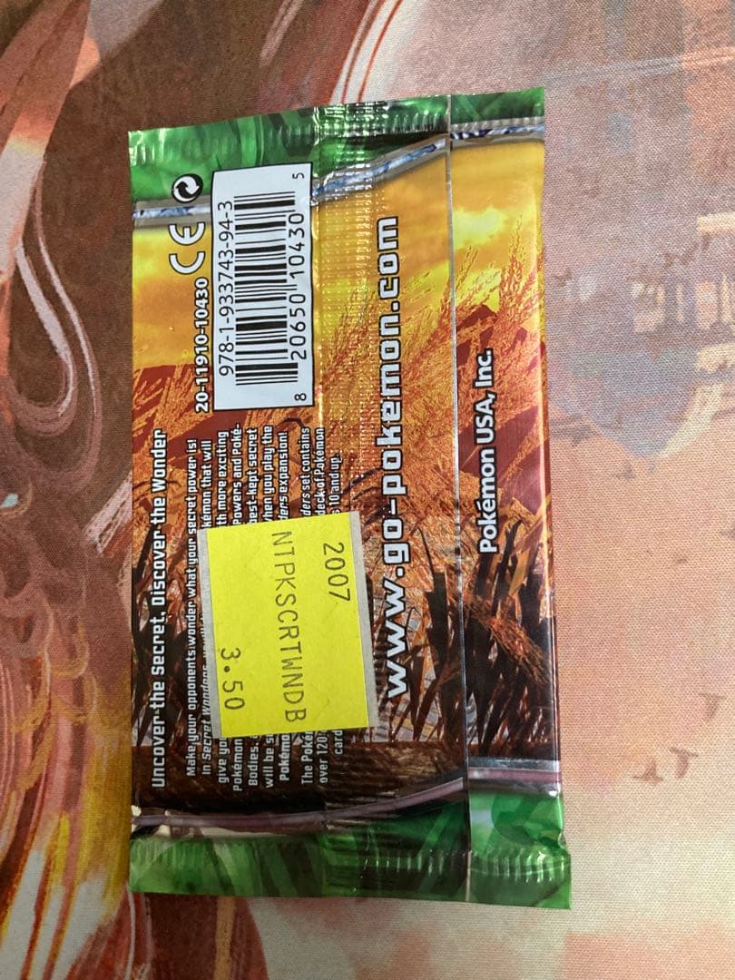 d*4様 ポケモンカード　英語　SECRET WONDERS 未開封　4パック