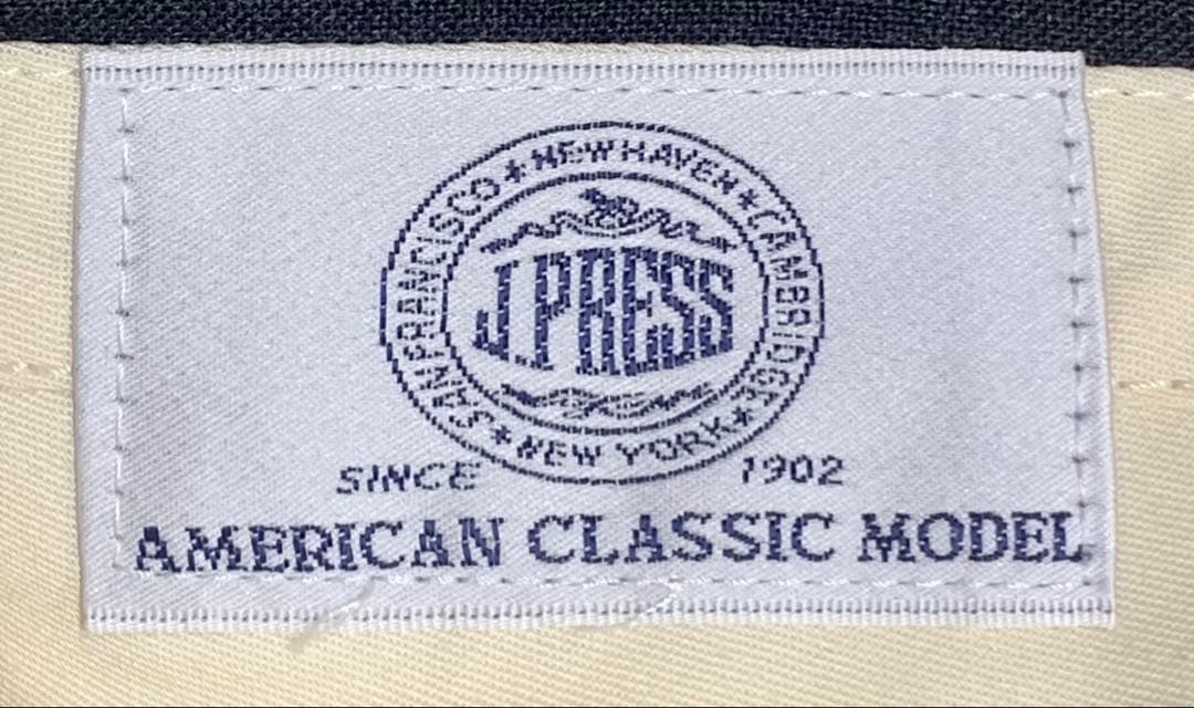 【新品】 J.PRESS 毛100% 2タック スラックス パンツ　25イ253