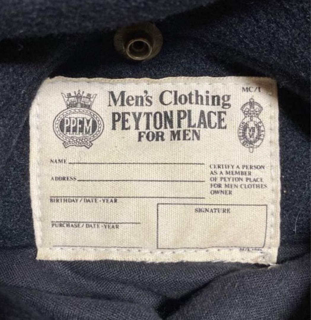 y2k 90s PPFM リバーシブル ウール ボンバージャケット スタジャン