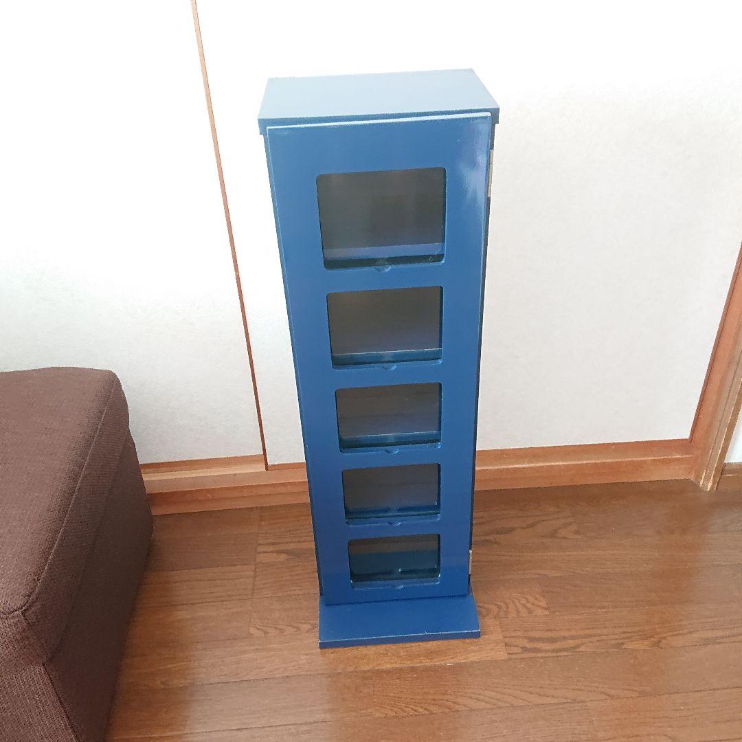 希少青色廃盤商品 木製山善CDタワー FCDT-2680 DSG 濃いブルー - メルカリ