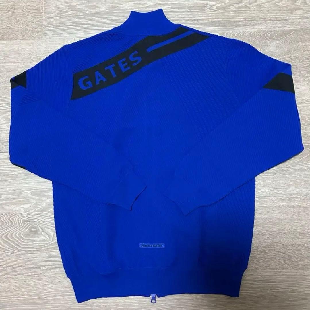 PEARLY GATES ジップアップジャケット 青