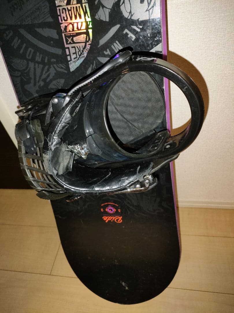 RIDE machete スノーボード ビンディング付き
