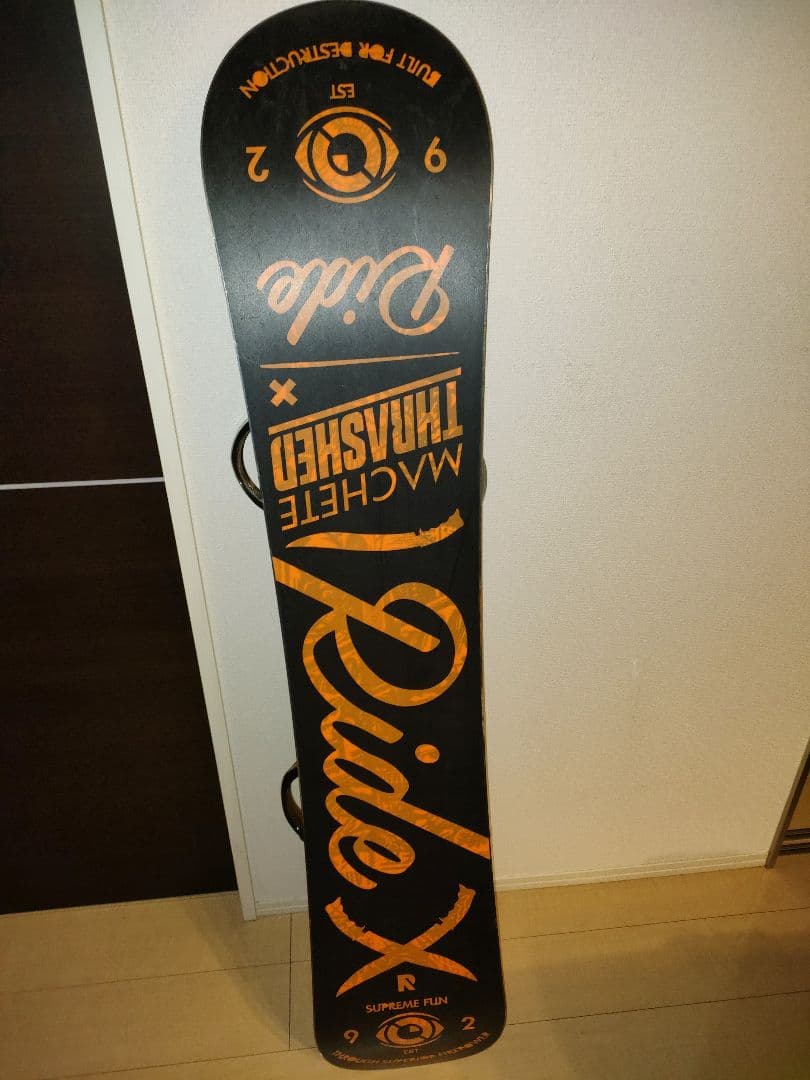 RIDE machete スノーボード ビンディング付き