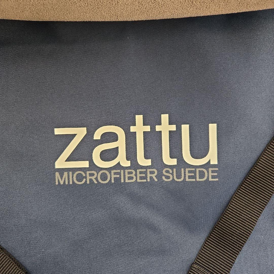 zattu/ マイクロファイバー スエードデイパック 　グレー
