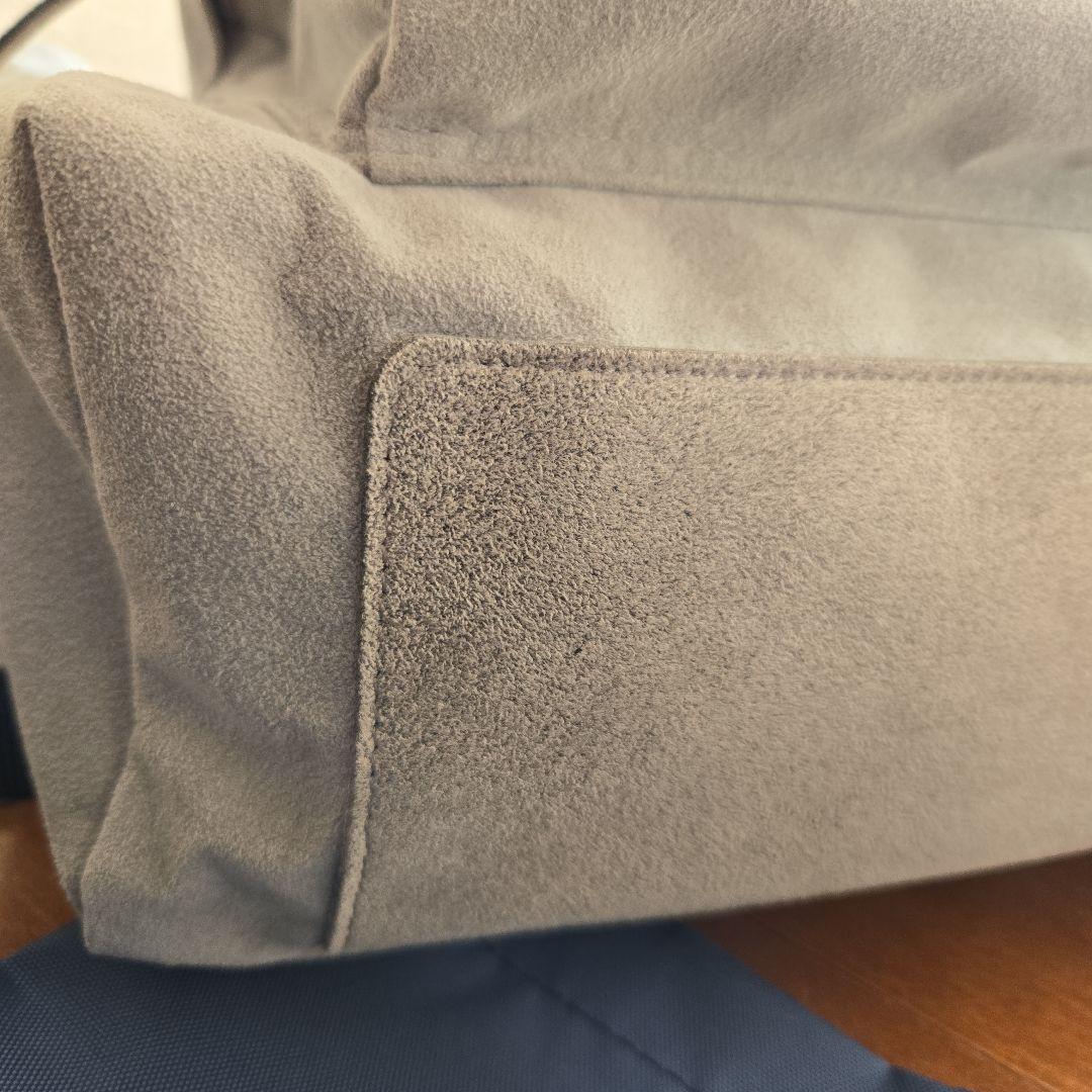 zattu/ マイクロファイバー スエードデイパック 　グレー