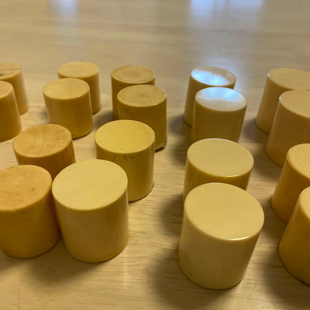 軸先　根付け材　掛け軸用　11個セット(22個) 588g