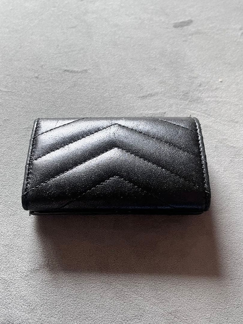 SAINT LAURENT キーケース ブラック