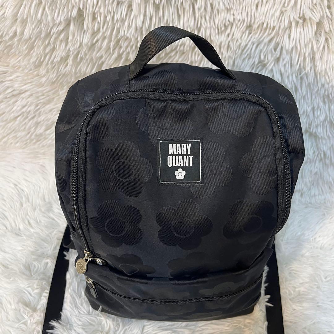 マリークワント/MARY QUANT/リュック/バックパック/デイジー柄/大容量