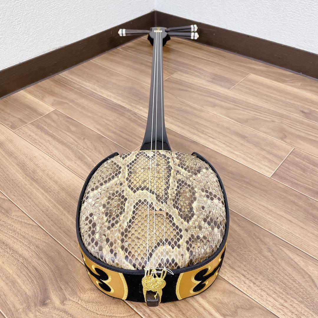 沖縄三線 蛇皮 民謡楽器 沖縄民謡 民謡 和楽器 三線