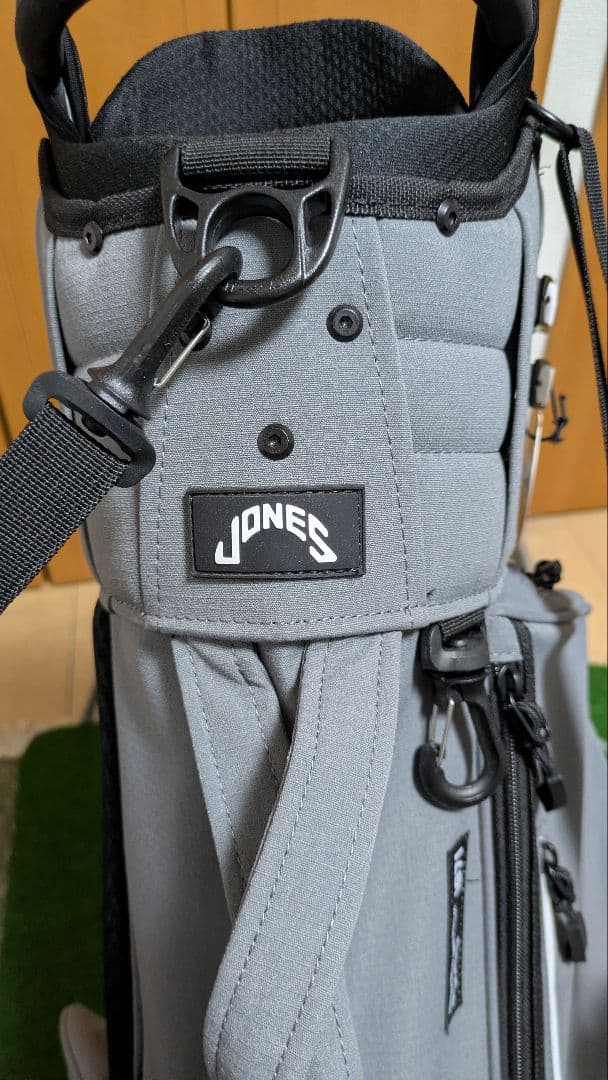 超美品 ジョーンズ トゥルーパー3.0 スタンドキャディバッグ ムーングレー