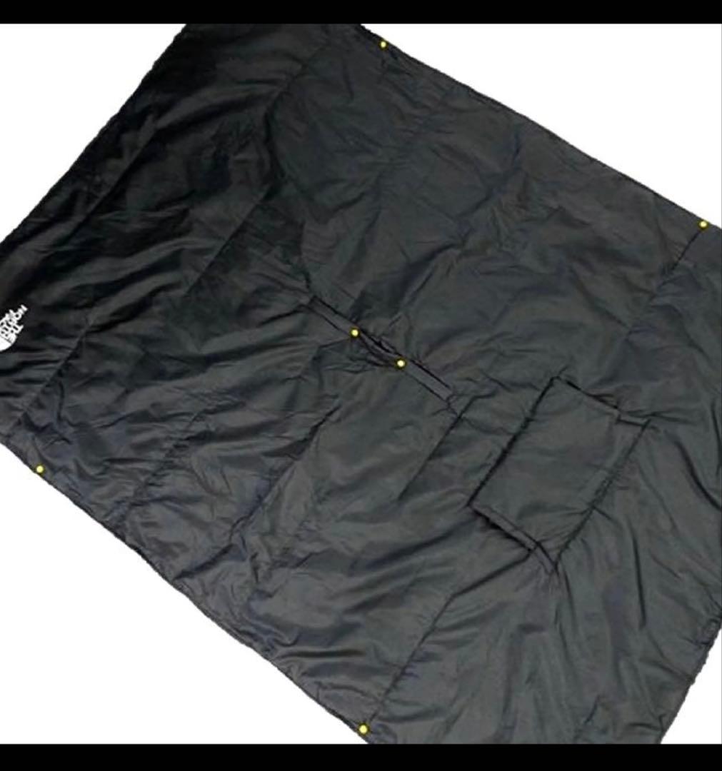 THE NORTH FACE 黒 ポンチョブランケット