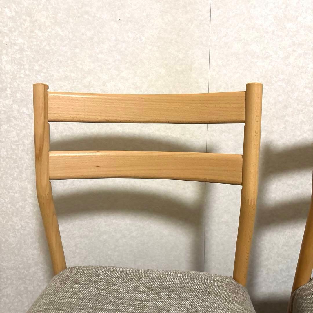 【美品】ニトリ Nコレクション ダイニングチェア ２脚セット