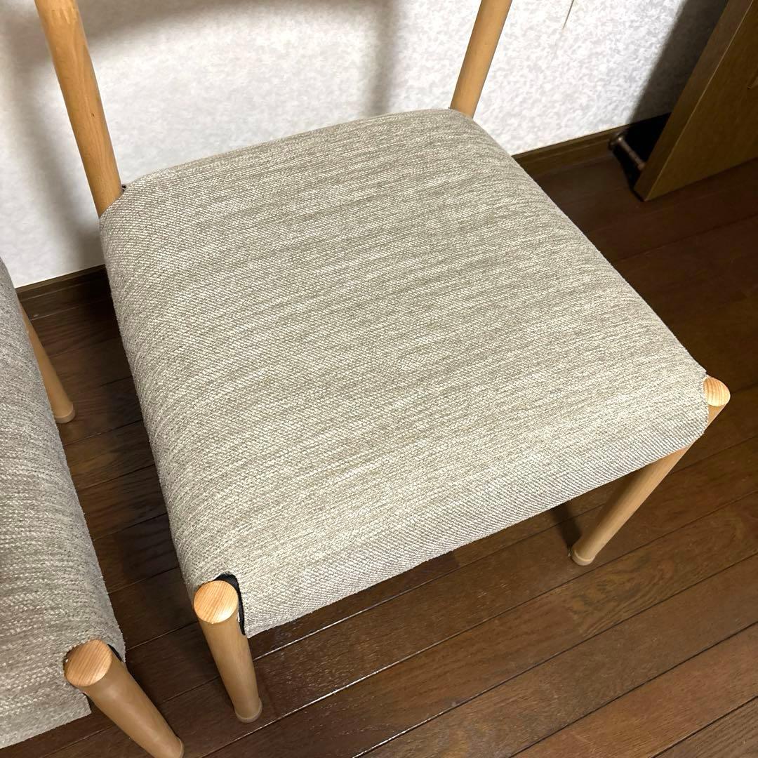 【美品】ニトリ Nコレクション ダイニングチェア ２脚セット