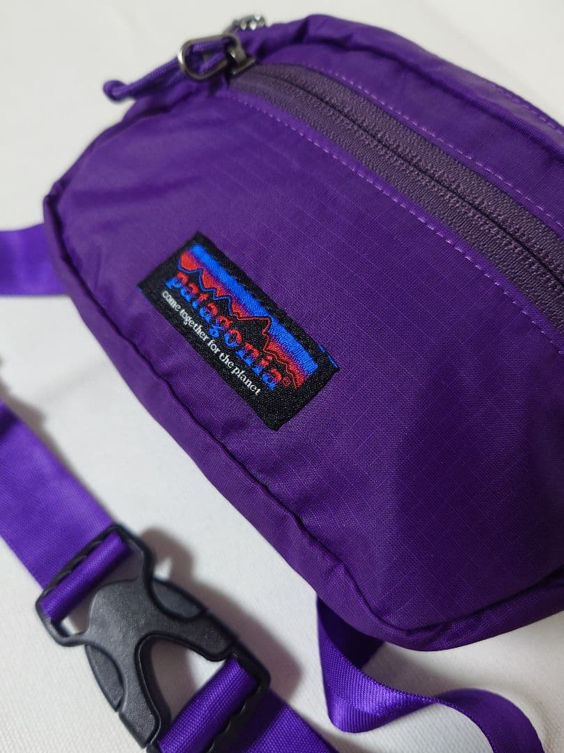 どんがばちょ様patagonia ボディバッグ ウルトラライト パープル