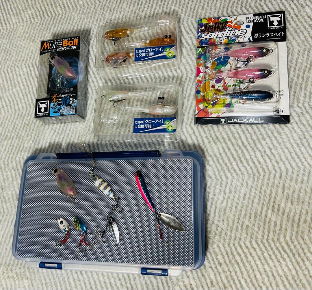 ライトゲーム、アジング、メバリング引退セット