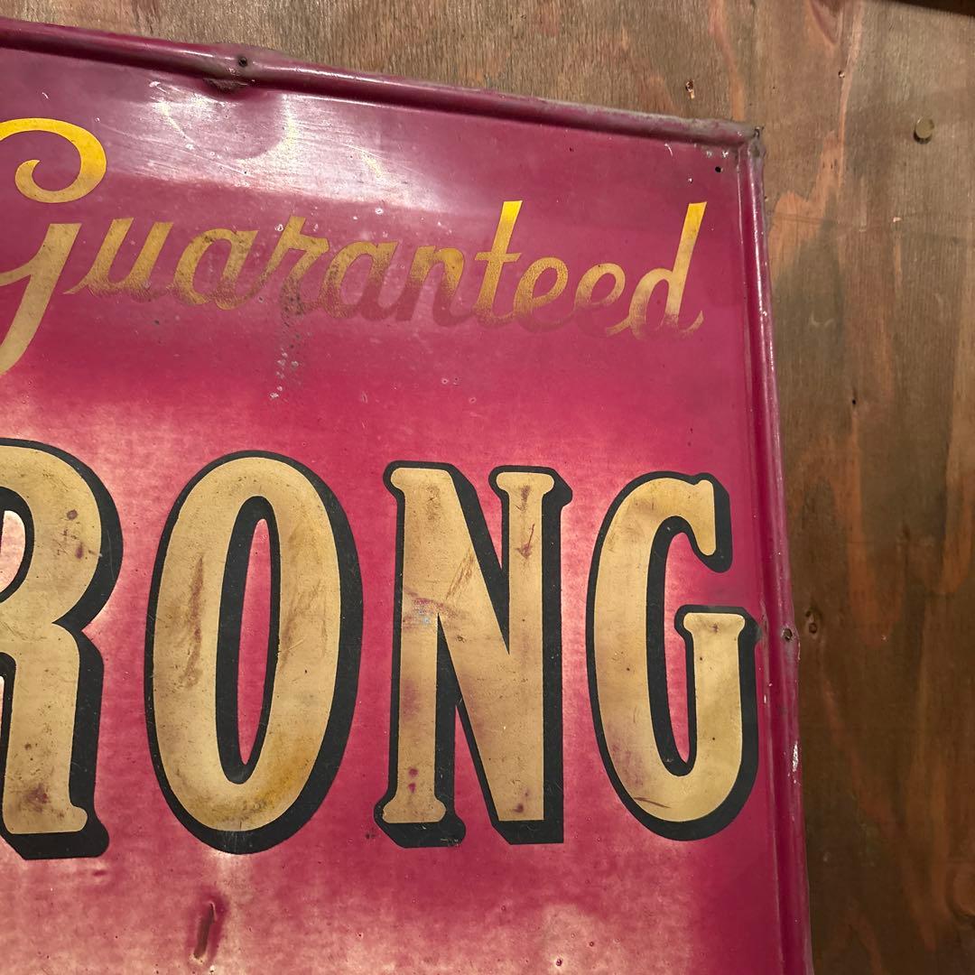 ケ*ン様 ARMSTRONG TIRES アンティークサイン