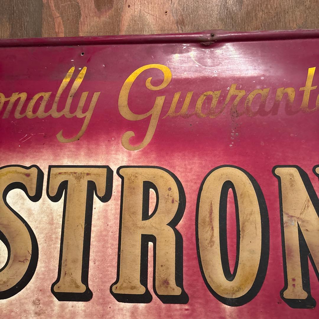 ケ*ン様 ARMSTRONG TIRES アンティークサイン