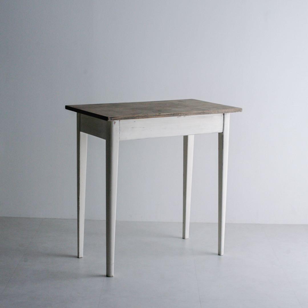 フランス アンティークデスク パイン 古家具 無垢材 ブロカント