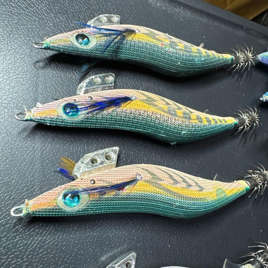 ヤマシタ　エギ王K 軍艦グリーン他15本セット