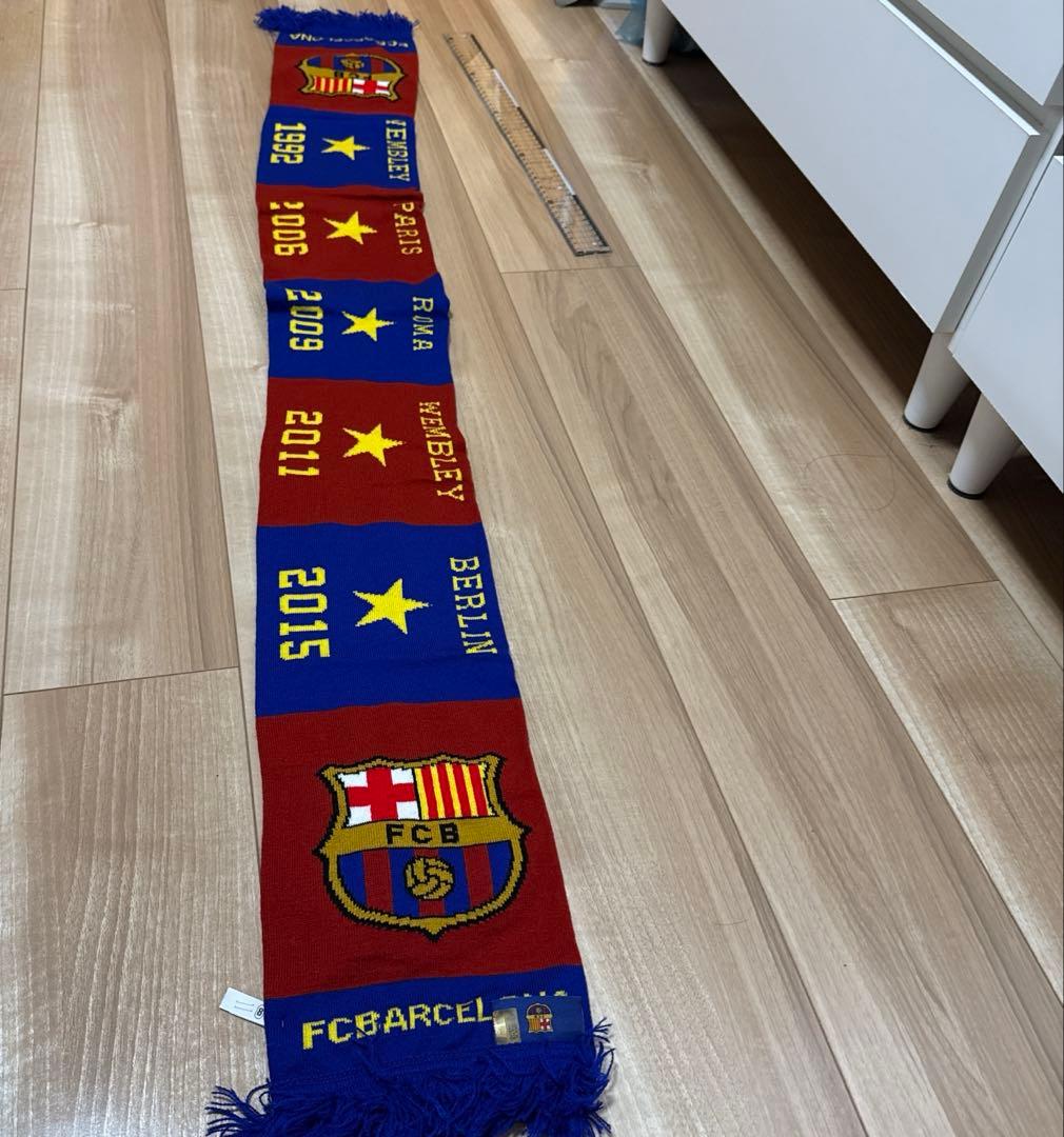 FCバルセロナ　バルサ　マフラー　ワールドチャンピオンバージョン　1点