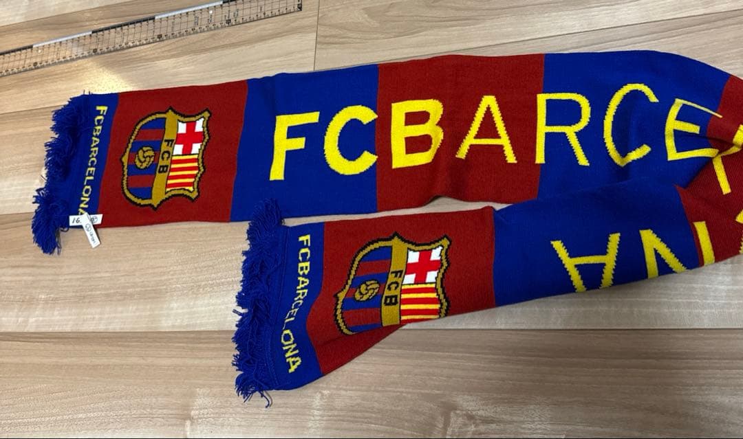 FCバルセロナ　バルサ　マフラー　ワールドチャンピオンバージョン　1点