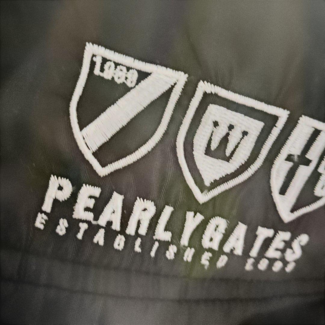 美品♡ゴルフ中綿パーリーゲイツニット黒2