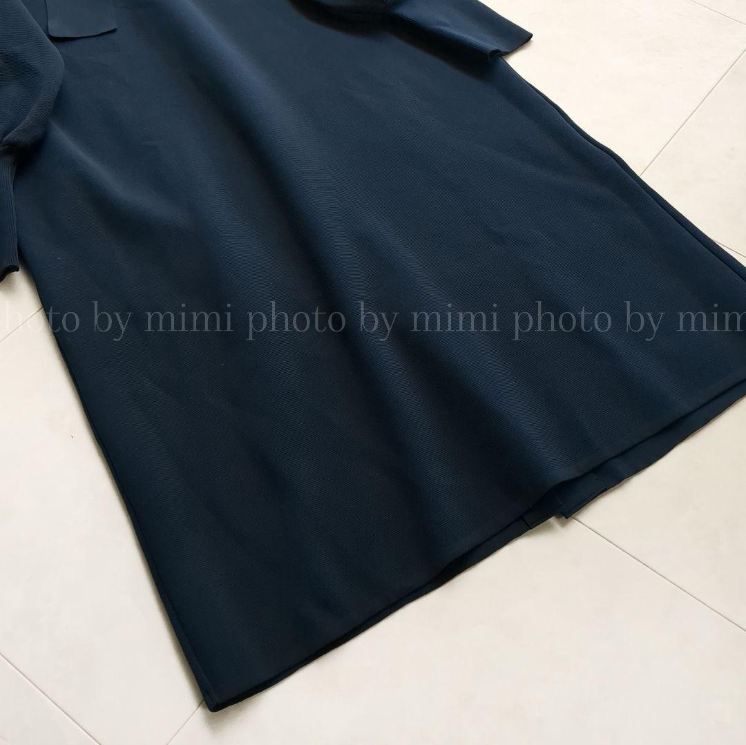 M'S GRACY*カタログ掲載*白襟付きニットワンピース