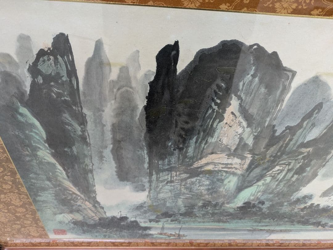 骨董品 水墨画 中国