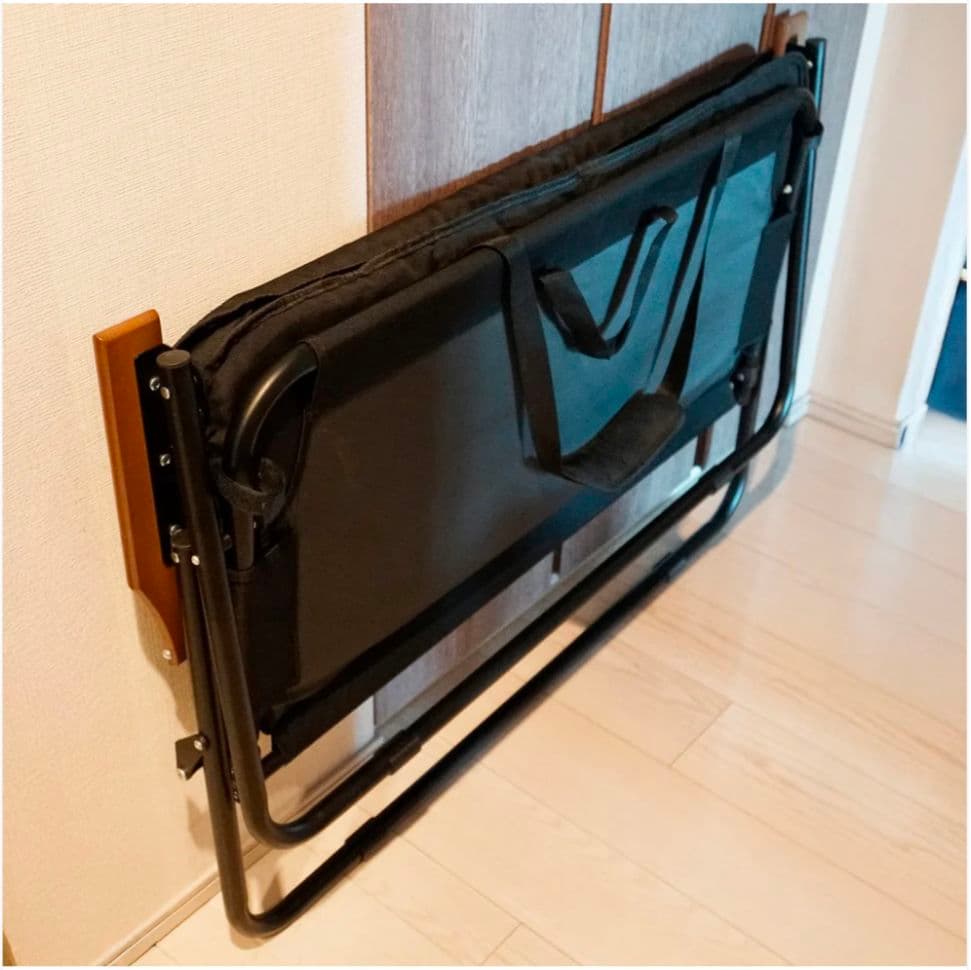 折りたたみベンチ 2人掛け クッション付き 肩掛け収納可 アウトドアチェア