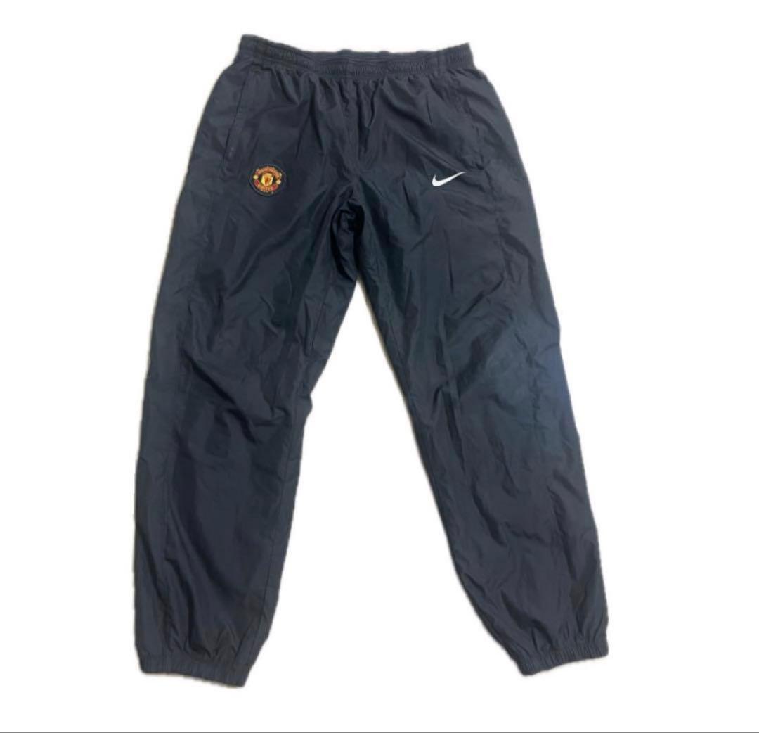 00s マンチェスターユナイテッド ナイキ ナイロンセットアップ ジャージ