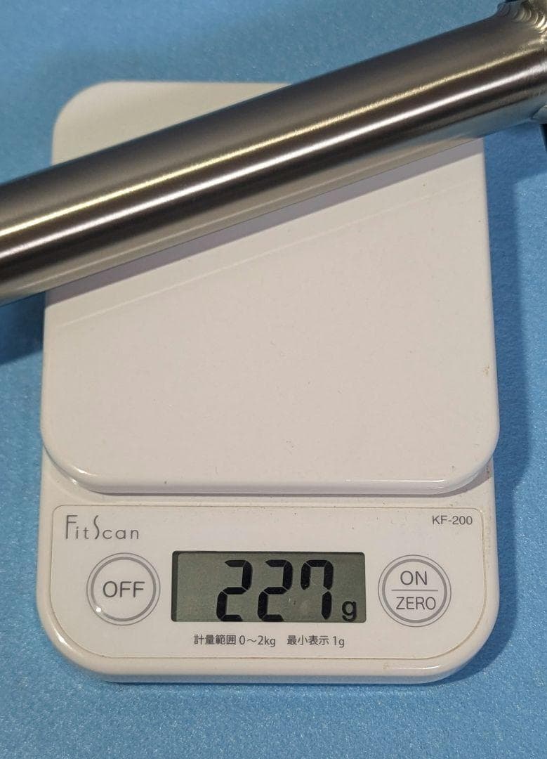 チタン製シートポスト(27.2mm) ストレートモデル