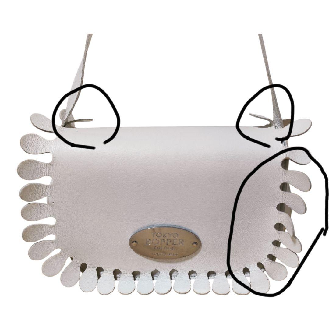 TOKYO BOPPER ショルダーバッグ 個性的 ホワイト - メルカリ