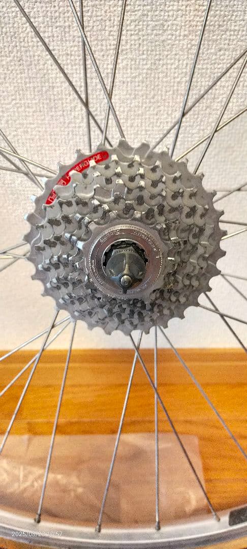 2個セット 完組ホイール 26インチ シマノ製スプロケット