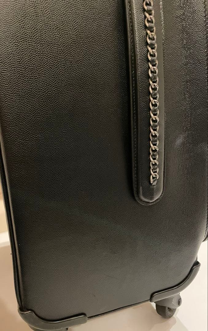シャネル キャリーバッグ スーツケース マトラッセ キャビアスキン