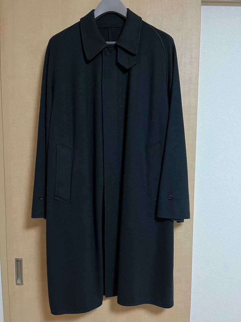 URU ステンカラーコート　B.GRAY ウール　16FUJ10