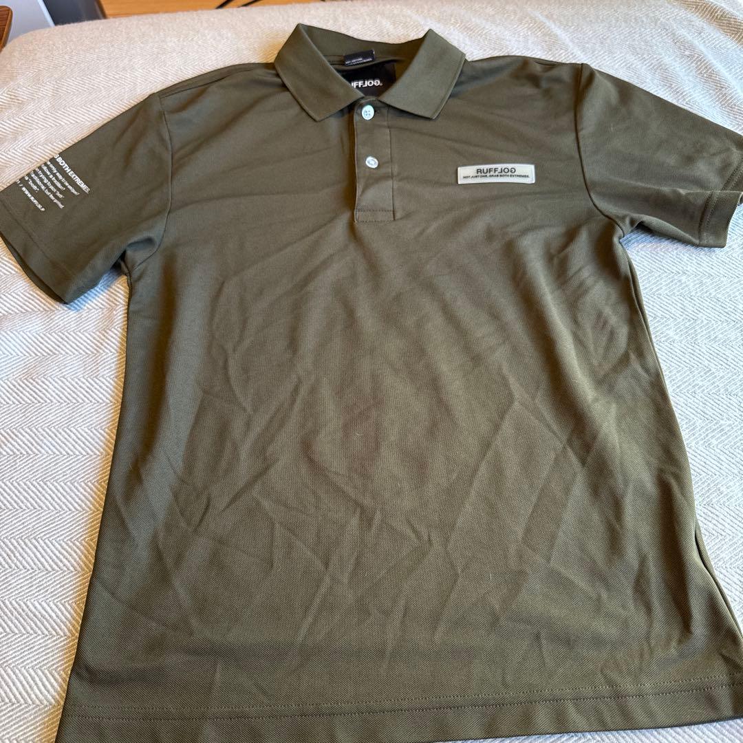 RUFFLOG カーキー　ポロシャツ　ラフロッグ