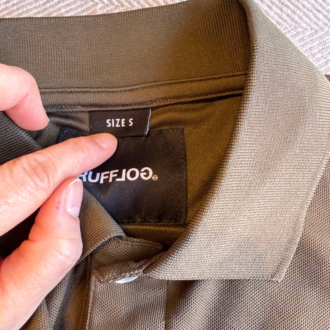 RUFFLOG カーキー　ポロシャツ　ラフロッグ