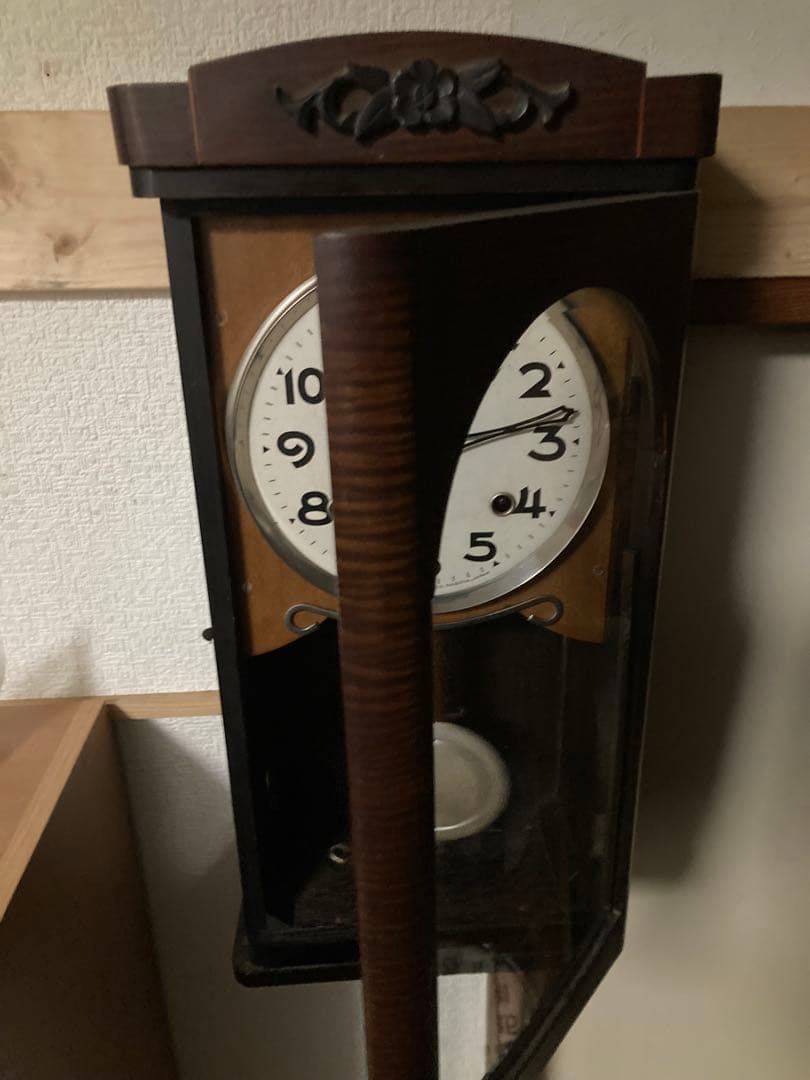 Meiji柱時計 チンチャン時計 8日巻き 稼働品 - メルカリ