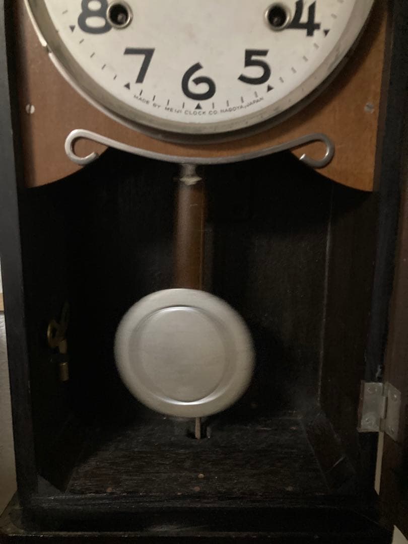 Meiji柱時計 チンチャン時計 8日巻き 稼働品 - メルカリ
