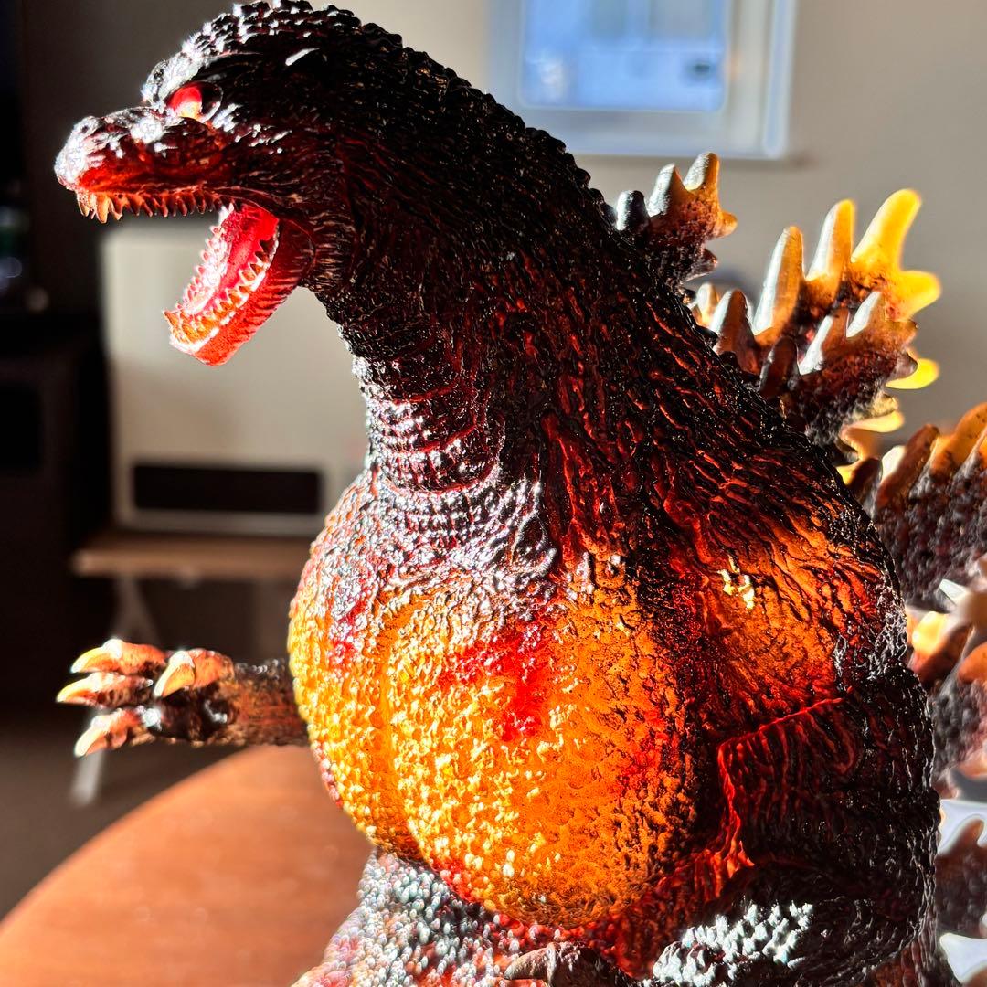 東宝30ｃｍシリーズ　ゴジラ　1995　後藤彩色所カスタムクリアオレンジＶｅｒ．