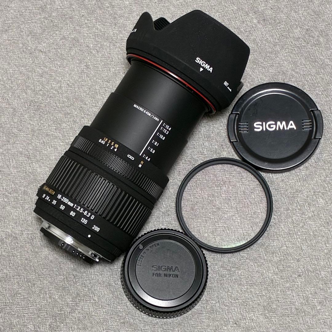 ⭐️美品⭐️シグマ SIGMA DC 18-200mm F3.5-6.3D ニコン用