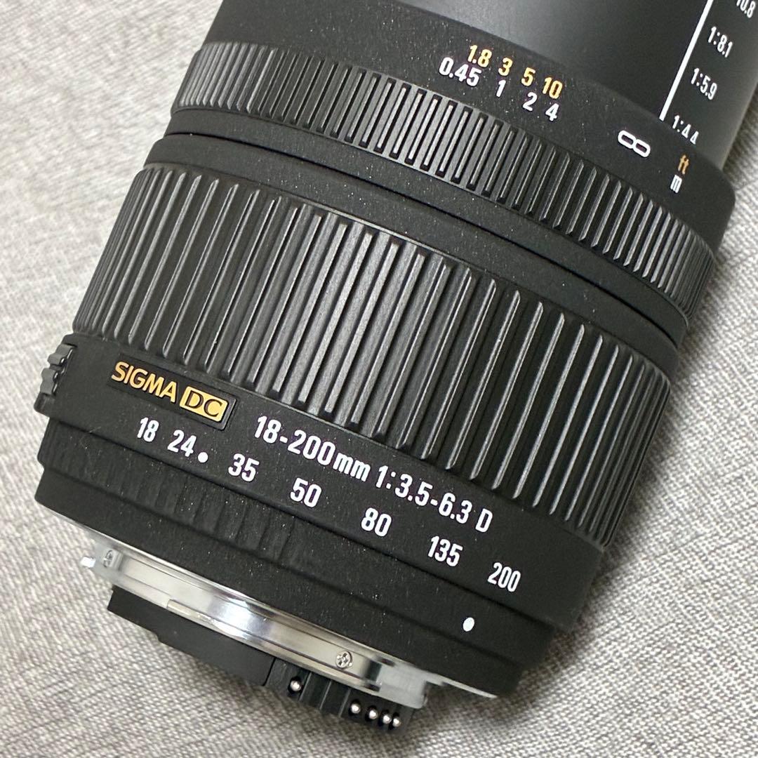 ⭐️美品⭐️シグマ SIGMA DC 18-200mm F3.5-6.3D ニコン用