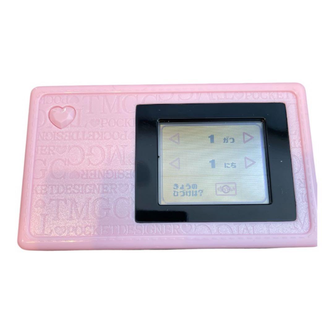 廃盤】希少✴︎たまごっち ピース ポケットデザイナー ピンク レア 美