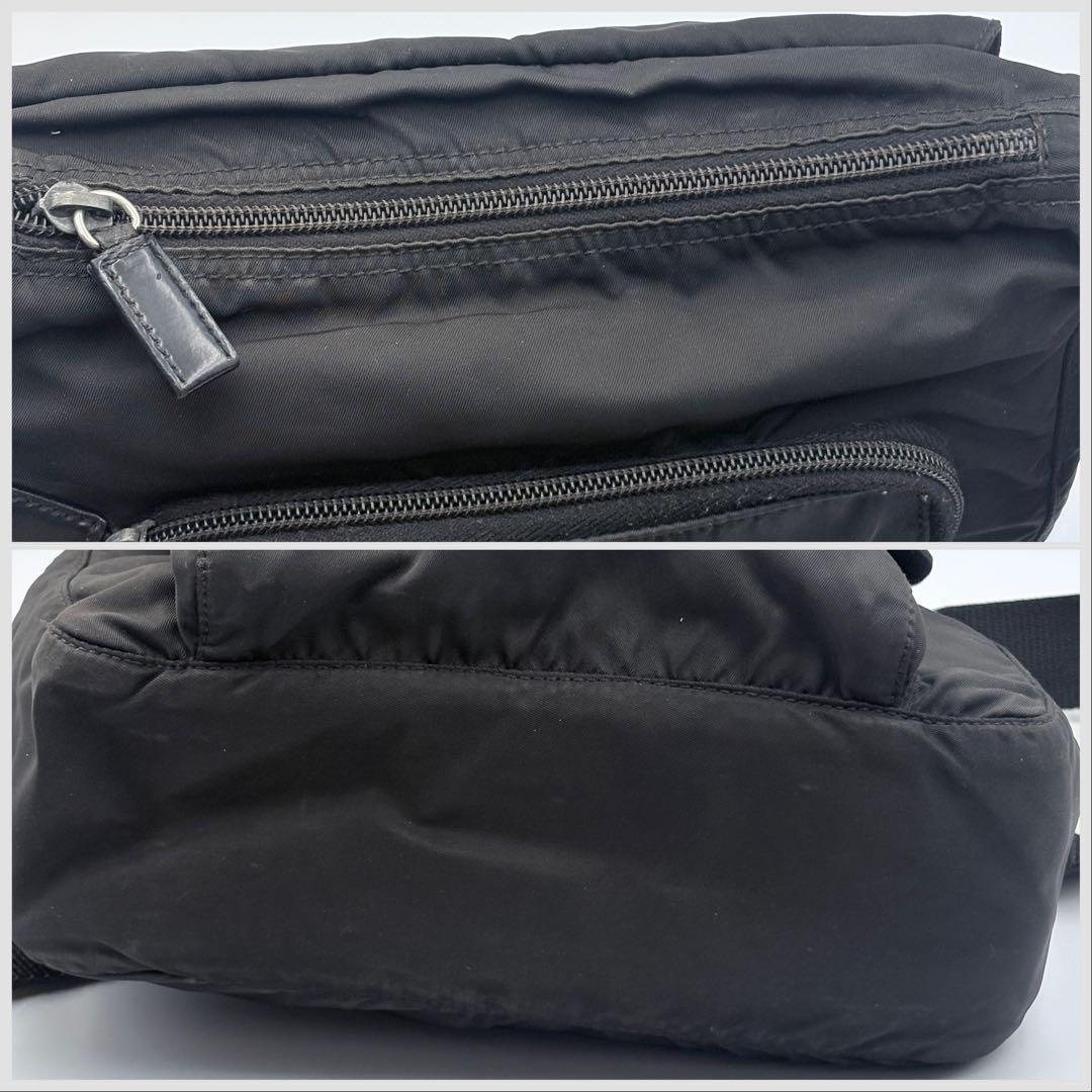 PRADAナイロンメッセンジャーバッグ VELA SPORT ブラック男女兼用