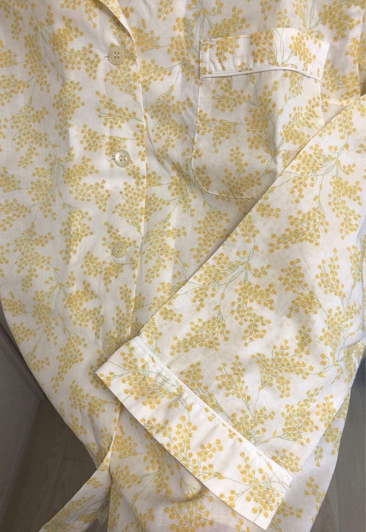 未使用 DEREKROSE デレクローズ パジャマ 上下 綿100% M 高級