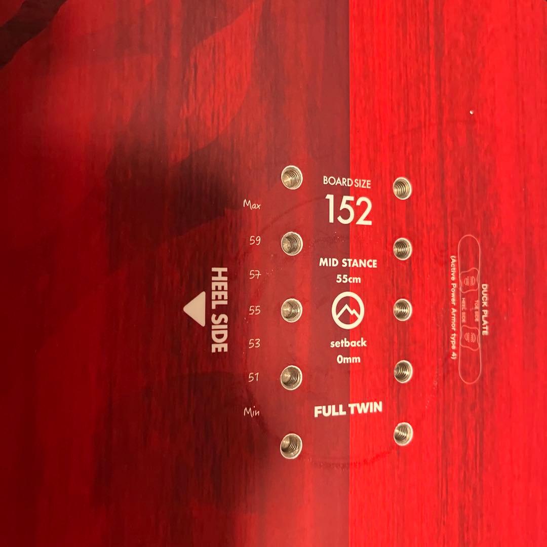 最終値下げ‼️ノーベンバーDX4スノーボード 152cm フルツイン