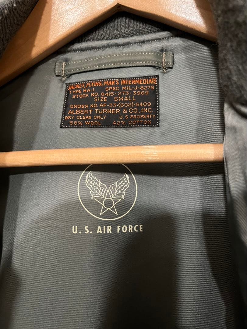 MA-1 “ TURNER & CO., INC.” サイズ36