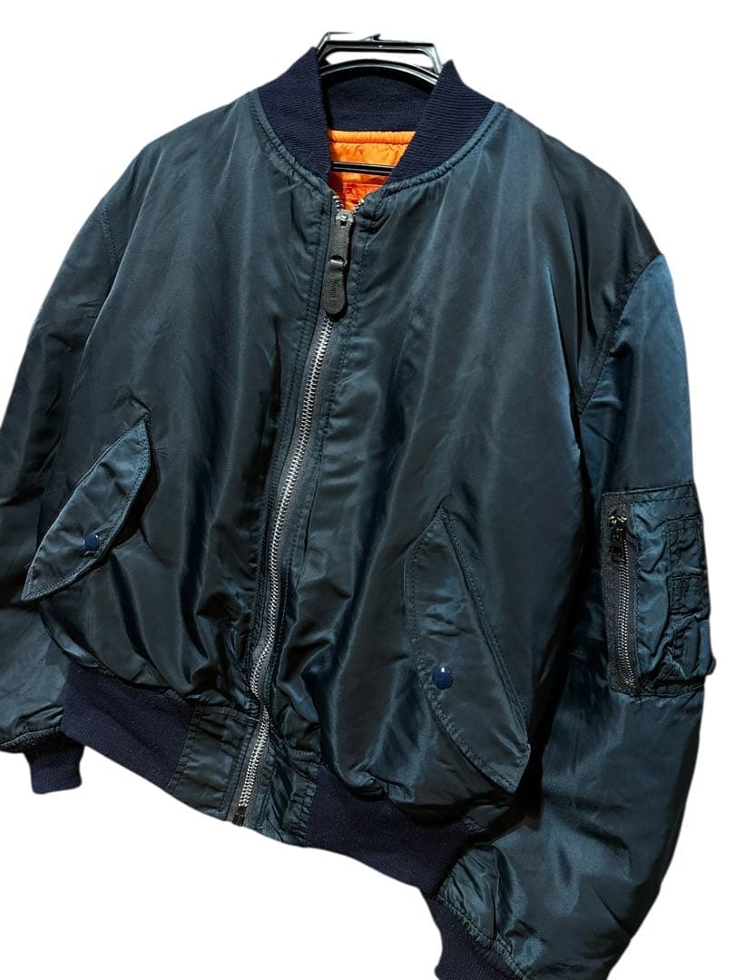 H*H様 80s USA製 ALPHA INDUSTRIES MA-1 フライト