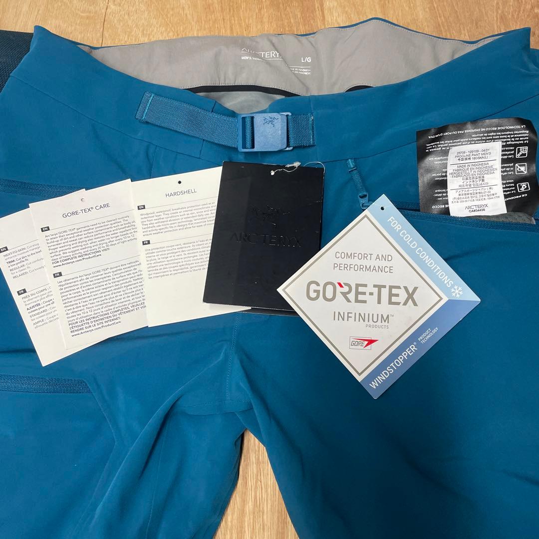 アークテリクス　PROCLINE PANTS プロクラインパンツ Lサイズ