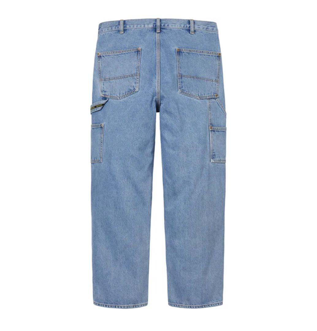 パンツ Supreme Double Knee Painter Pant Indigo